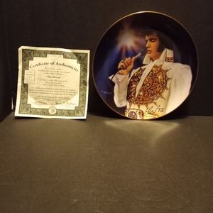 Elvis Collector Plate